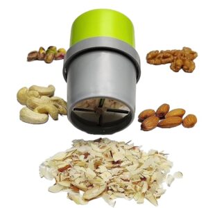 ONE Dry Fruit and Nut Cutter Slicer for Kitchen | Manual Chopper for Almond, Cashew, Walnut, Pista | Handheld Dry Fruit Slicing Tool for Home, Cooking & Gifting