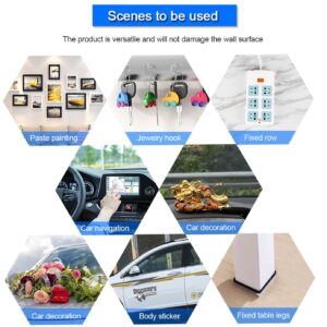 Grip Tape 3 Meter – Multipurpose Double Sided Nano Gel Strip | Heavy Duty Silicone Adhesive | Reusable, Washable, Removable | Heat Resistant, Anti-Slip Mounting Tape