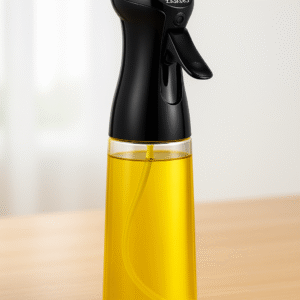 ZAIKRO Oil Sprayer Bottle for Cooking | 220ml Glass Oil Spray Bottle for Kitchen | Leak-Proof Refillable Dispenser for Air Fryer, Salad, Roasting & Frying