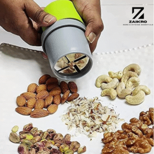 ONE Dry Fruit and Nut Cutter Slicer for Kitchen | Manual Chopper for Almond, Cashew, Walnut, Pista | Handheld Dry Fruit Slicing Tool for Home, Cooking & Gifting