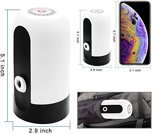 Automatic Wireless Water Can Dispenser Pump for 20 Liter Bottle | USB Rechargeable | Low Noise | High Efficiency | Portable Electric Water Pump for Home, Office, Outdoor Use - Image 11