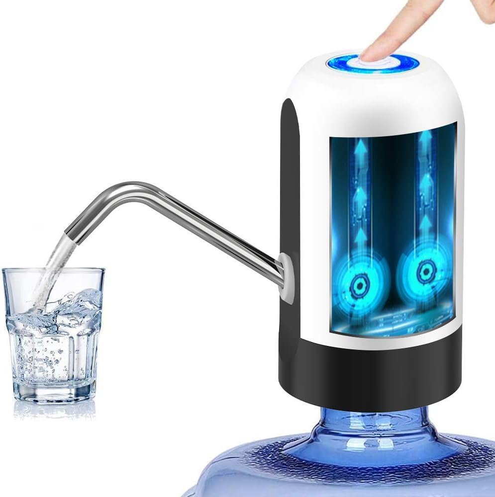 Automatic Wireless Water Can Dispenser Pump for 20 Liter Bottle | USB Rechargeable | Low Noise | High Efficiency | Portable Electric Water Pump for Home, Office, Outdoor Use - Image 7