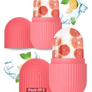 Ice Roller for Face – Reusable Skin Cooling Massager for Glowing Skin, Puffy Eyes & Relaxation (Multicolor, Pack of 1)”