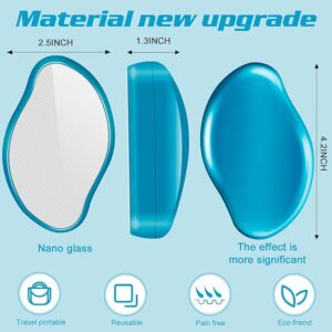 Crystal Hair Remover for Women and Men, Reusable Eraser Device Magic Hair Removal, Nano Glass Technology, easy to use (multicolor)