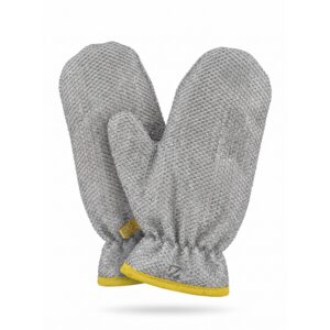 Silver Wire Dishwashing Gloves – Reusable Scrubber Gloves (1 Pair)