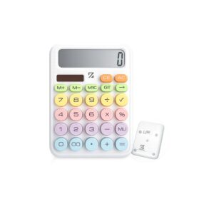 12-Digit Candy Calculator with Big Round Buttons