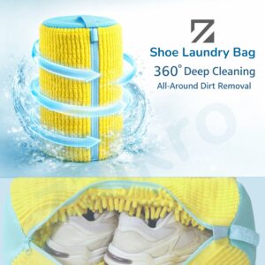 Shoe Wash Bag for Washing Machine – Reusable Mesh Laundry Bag