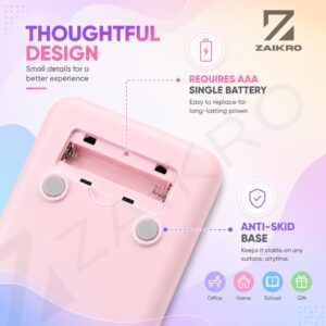 12-Digit Candy Calculator with Big Round Buttons